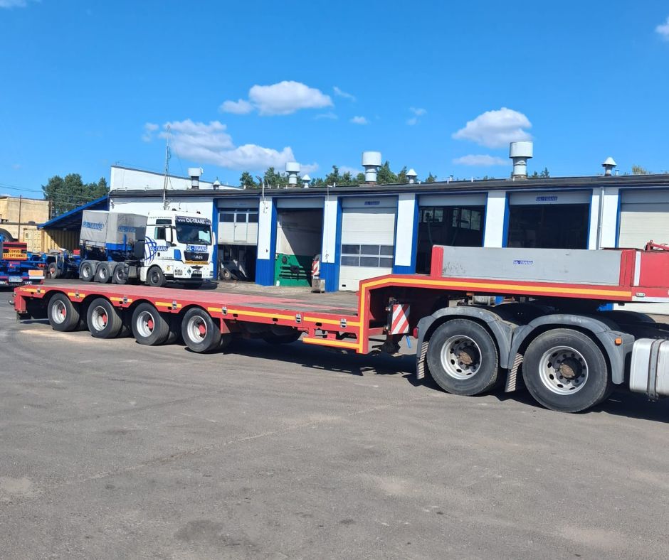 ES-GE 4STL – rozciągana naczepa semi-lowloader