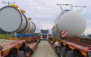 Transport ponadgabarytowy zbiorników