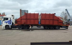 Transport ponadgabarytowy zbiorników