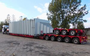 Transport specjalistyczny konstrukcji przemysłowych